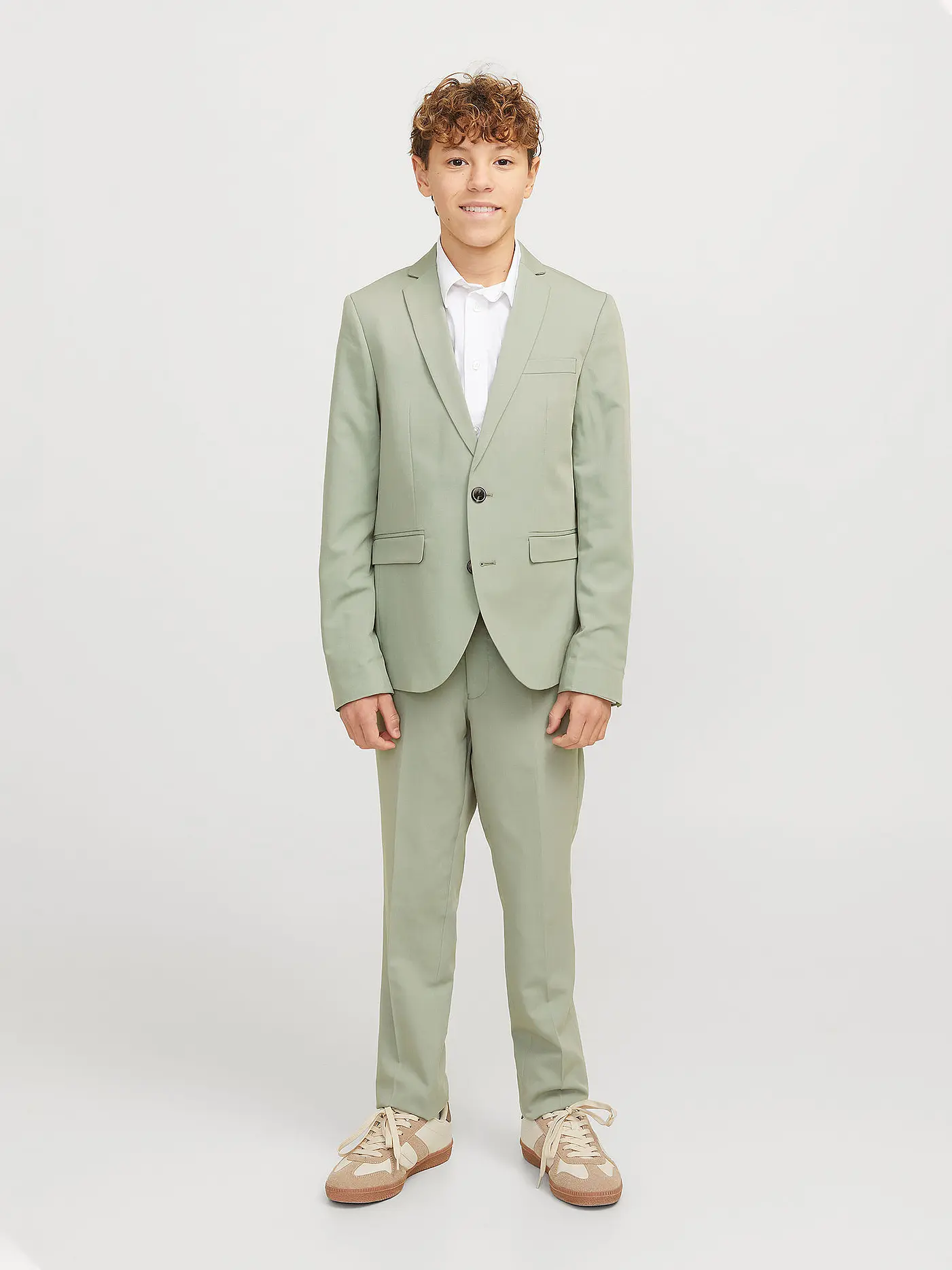JACK & JONES | Jungen Anzughose | hellgrün